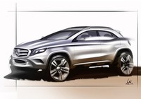 Images of Sketch Mercedes-Benz GLA-Klasse 2013 Images of Sketch Mercedes-Benz GLA-Klasse 2013