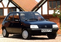 Images of Peugeot 205 5-door UK-spec 1990–98