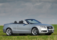 Photos of Audi A5 2.0T S-Line Cabriolet UK-spec 2009–11